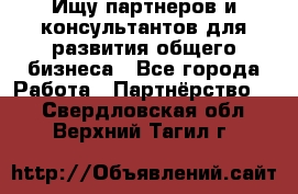 Ищу партнеров и консультантов для развития общего бизнеса - Все города Работа » Партнёрство   . Свердловская обл.,Верхний Тагил г.